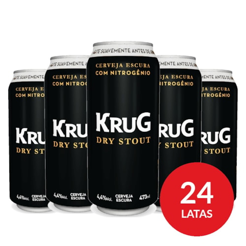 Caixa Dry Stout 473ml - 24 unidades
