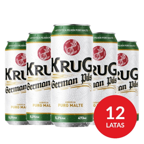 Caixa German Pils 473ml - 12 unidades