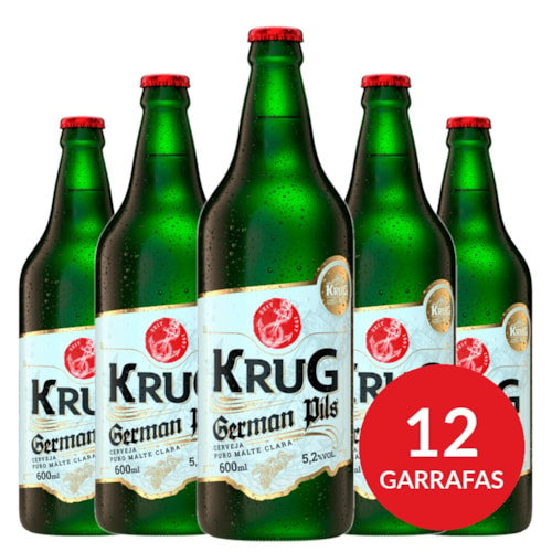Caixa German Pils 600ml - 12 unidades