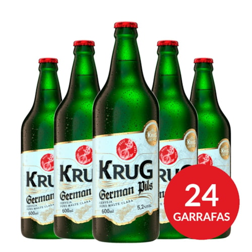 Caixa German Pils 600ml - 24 unidades