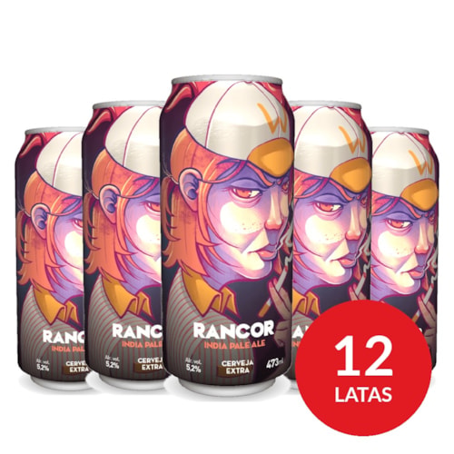 Caixa Rancor IPA 473ml - 12 unidades