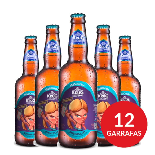 Caixa Submissão Session IPA (s/ glúten) 500ml - 12 unidades