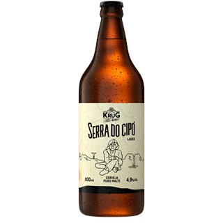 Cerveja Serra do Cipó Lager 600ml