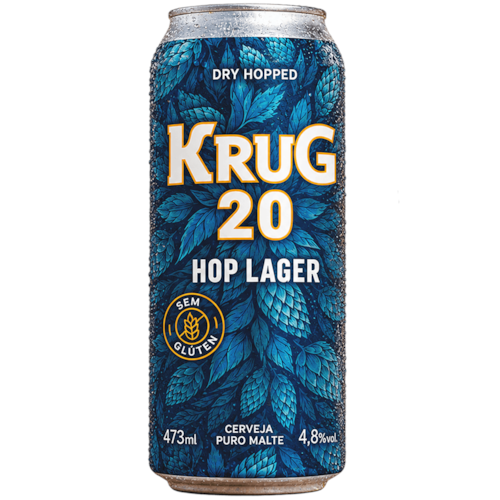 Krug 20 Hop Lager (s/ glúten) 473ml