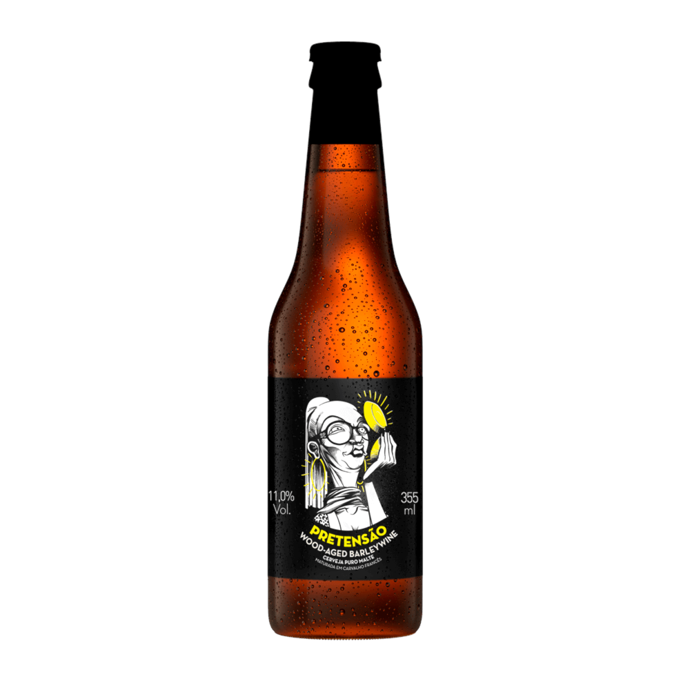 Garrafa Krug Pretensão Wood-Aged Barley Wine 355ml
